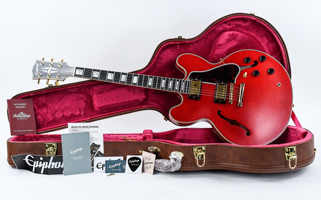 Epiphone 1959 ES355 Cherry Red | The Fellowship of Acoustics Epiphone 1959 ES355 Cherry Red | The Fellowship of Acoustics